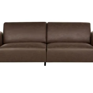 3 Seater Fabric Sofa Dark Marrom ASKIM