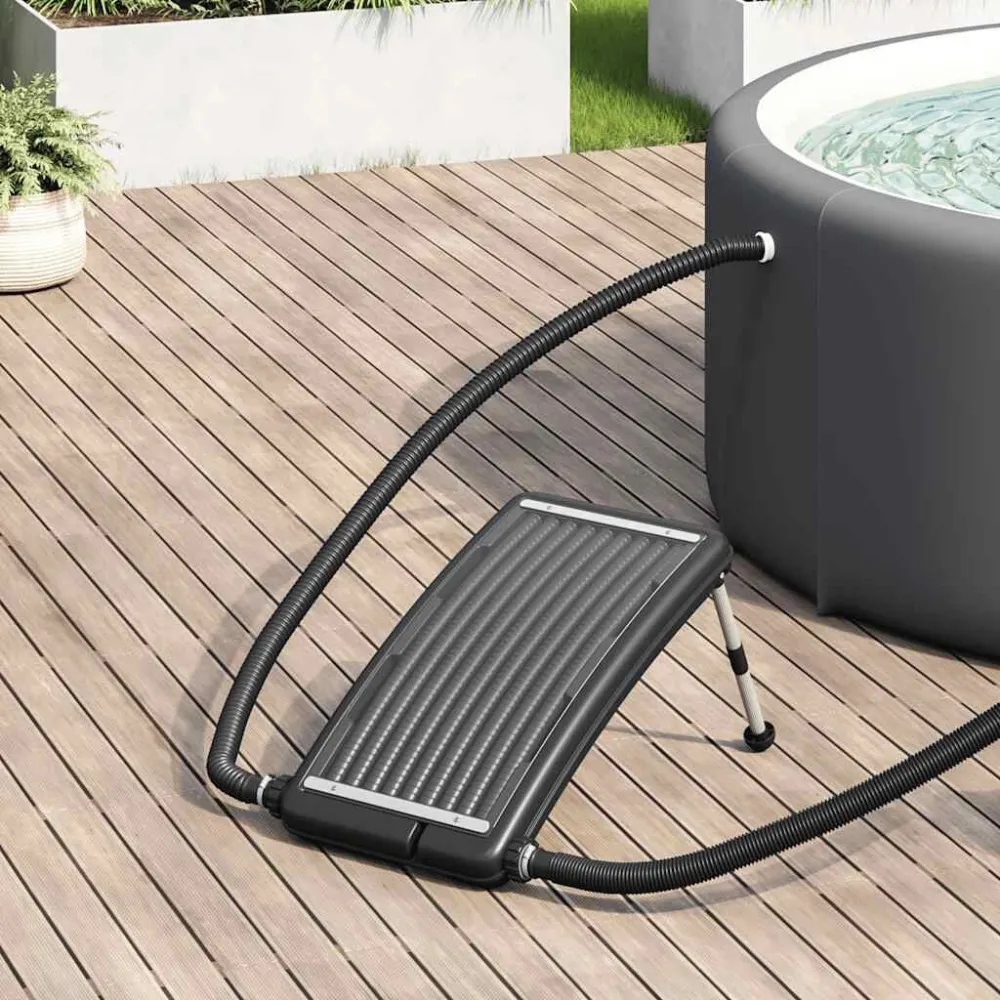 Manta Térmica Painel de aquecimento solar curvo para piscina 72,5x46 cm