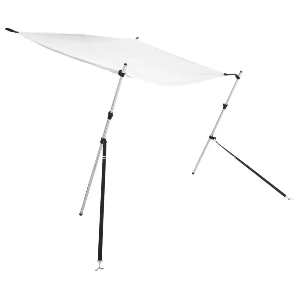 Extensão de toldo em T 170x170x(115-183) cm branco
