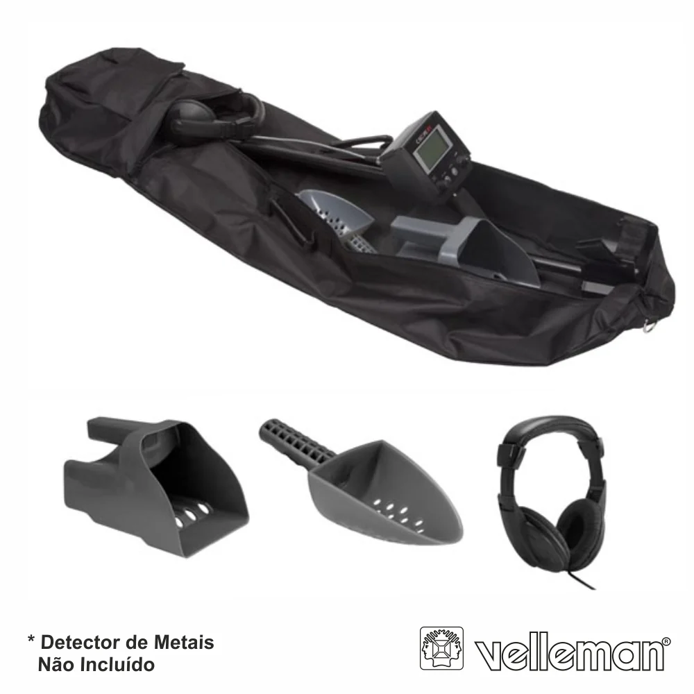 Conjunto De Acessórios Para Detector De Metais Velleman com Garantia do Fabricante