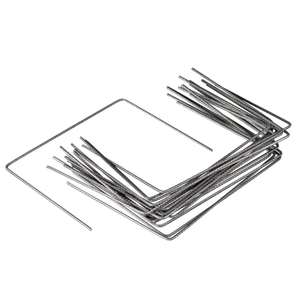 Nature Grampos fixação cobertura controlo ervas 20pcs 25x20cm metálico