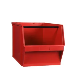 Plastipol-Scheu K 200/01 S PLASTIBOX VERMELHO, 500/450 mm x 300 mm x 300 mm, 20K01S21