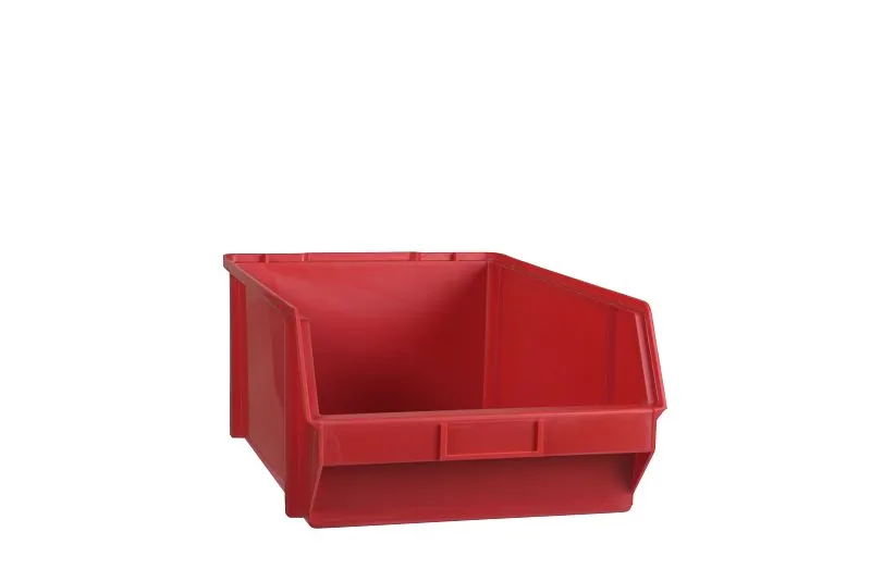 Plastipol-Scheu K 200/1 PLASTIBOX VERMELHO, 500/450 mm x 300 mm x 180 mm, 20K10021