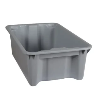 Plastipol-Scheu K 400/0 POLYBOX PP CINZA, 590 mm x 380 mm x 202 mm, 28400016