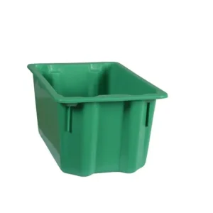 Plastipol-Scheu K 400/2 POLYBOX PP VERDE, 300 mm x 200 mm x 150 mm, 28420017