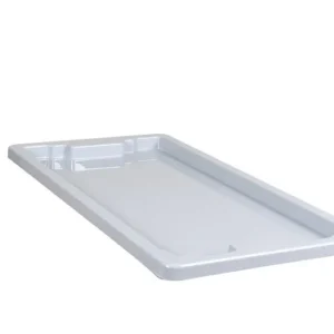 Plastipol-Scheu K 400/80 D cobertura CINZA, PS 800 mm x 400 mm, 13480D16