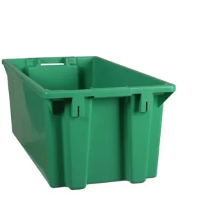 Plastipol-Scheu K 400/80 POLYBOX PP VERDE, 800 mm x 400 mm x 300 mm, 28480017
