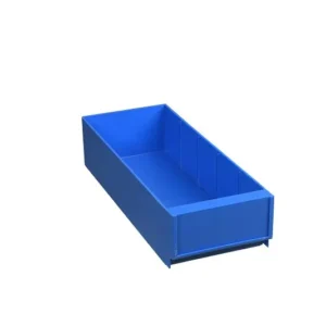 Plastipol-Scheu K/4 REGALBOX POL.IA AZUL, 400 mm x 155 mm x 92 mm, 23K40G0011