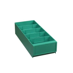 Plastipol-Scheu K/4 REGALBOX POL.IA VERDE, 400 mm x 155 mm x 92 mm, 23K40K0017