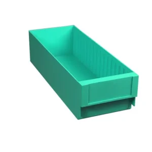 Plastipol-Scheu K/5 Z SHELF BOX POL.IA VERDE, 500 mm x 182 mm x 125 mm, 23K5ZG0017