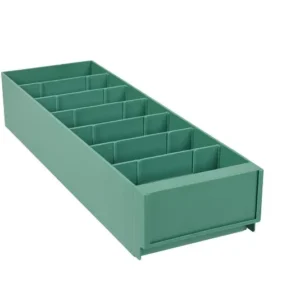 Plastipol-Scheu K/5 SHELF BOX POL.IA VERDE, 500 mm x 155 mm x 92 mm, 23K50K0017