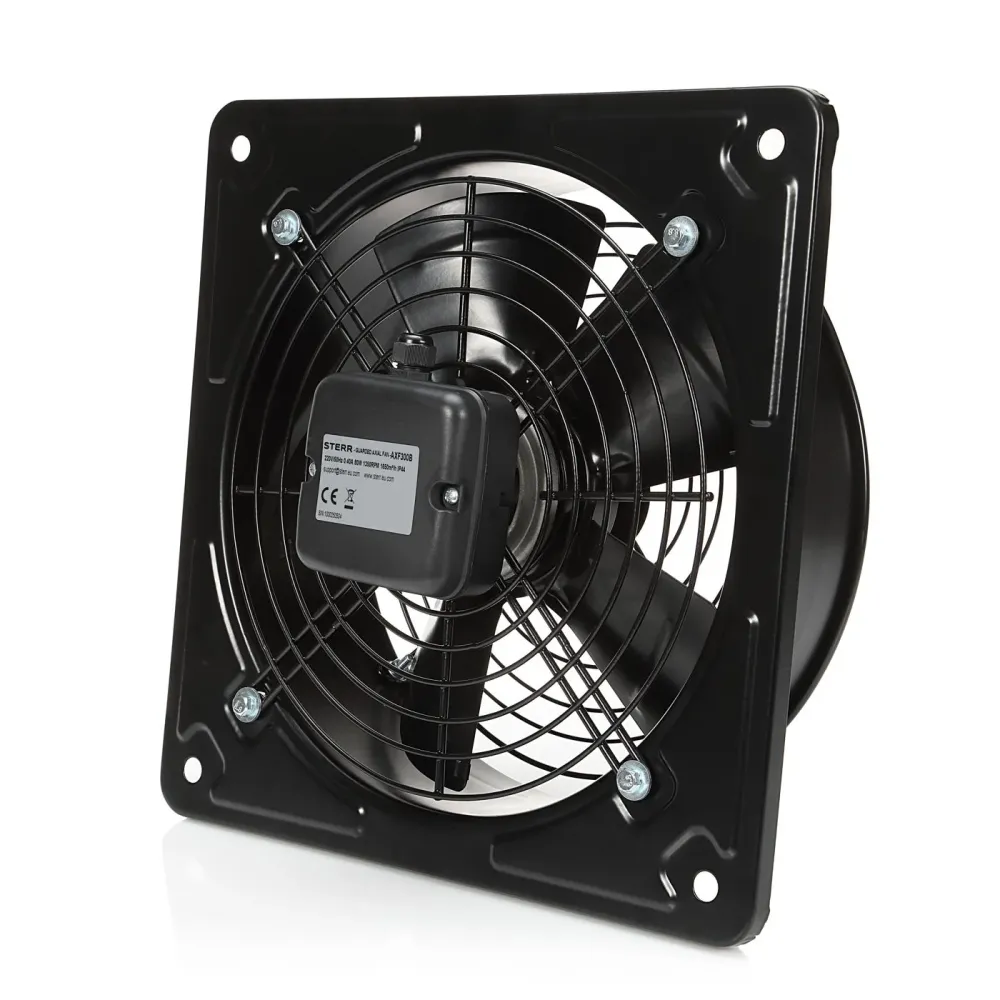 STERR AXF500BG - 500 mm Extrator Axial, guard, 6500 m³/h, 420 W