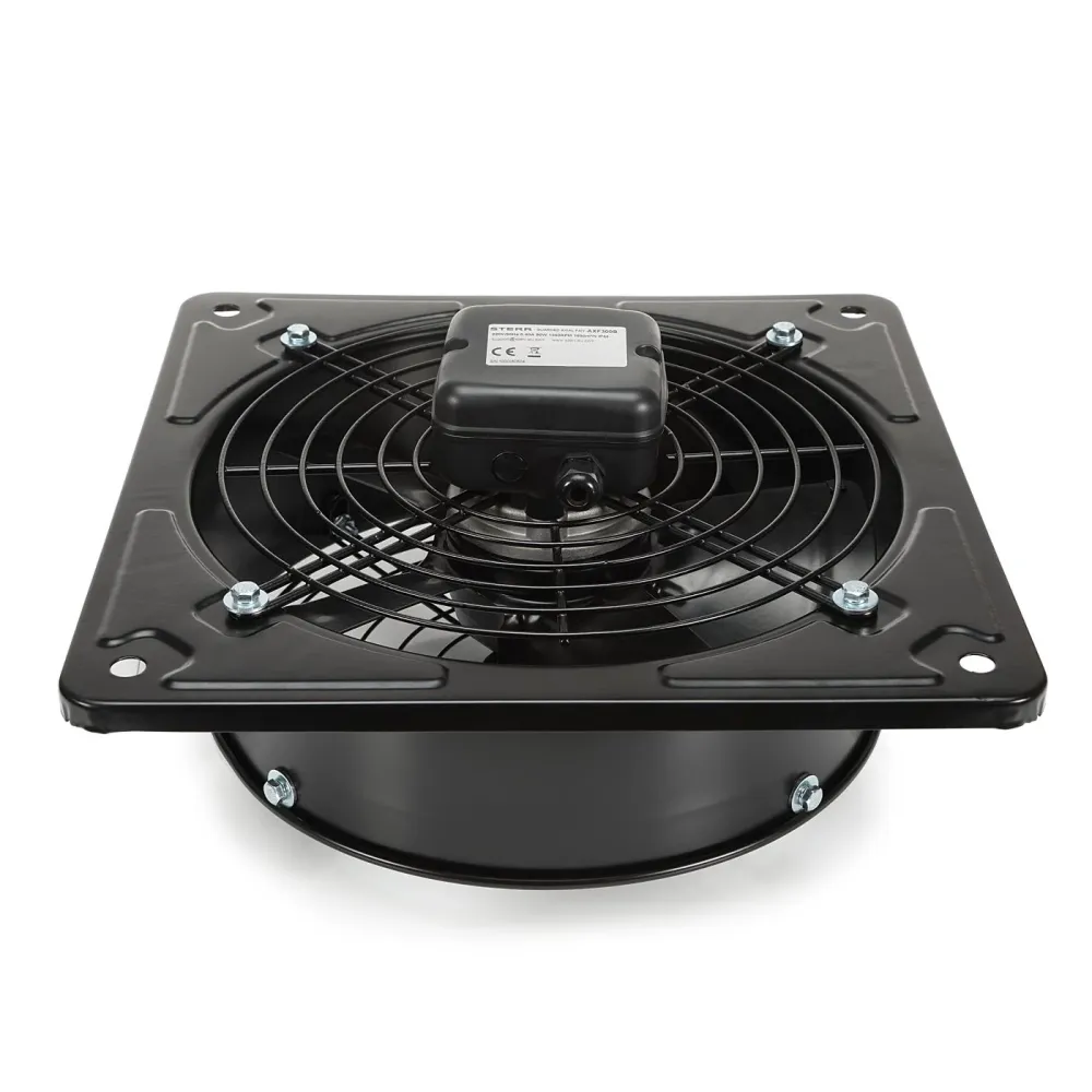 STERR AXF500BG - 500 mm Extrator Axial, guard, 6500 m³/h, 420 W