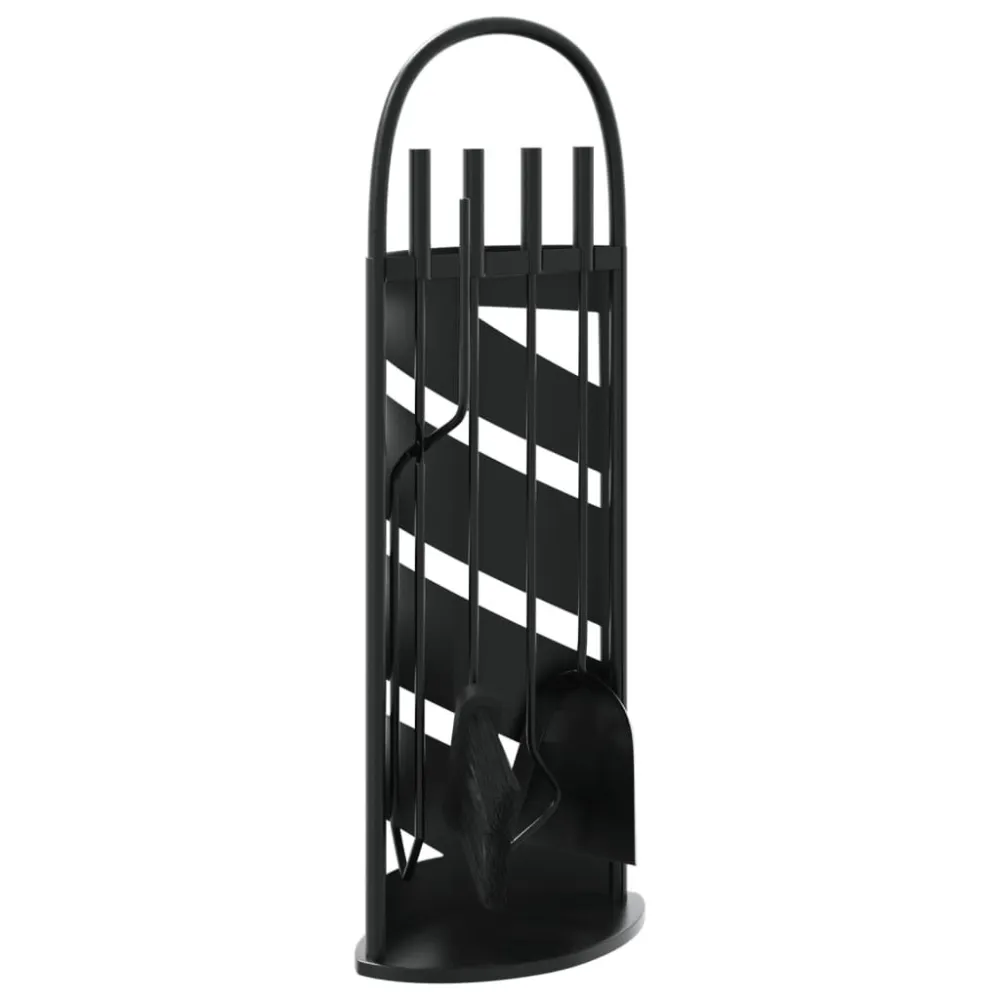 Conjunto de ferramentas para lareira 5 pcs 23x15x66 cm ço