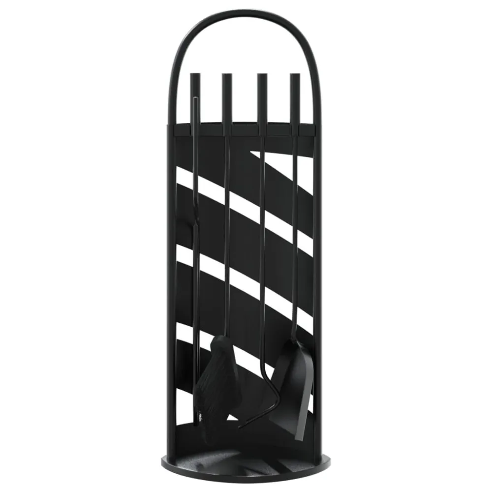 Conjunto de ferramentas para lareira 5 pcs 23x15x66 cm ço