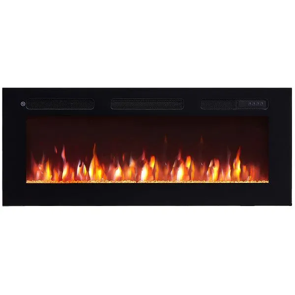 Lareira eléctrica BALDERIA Leif 40'', 2000 W, cor: preto, EF450A