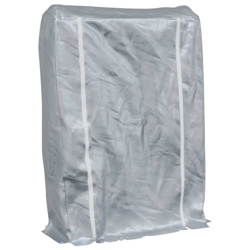 Rack de lenha com tampa de chuva 100x25x150 cm ço galvanizado