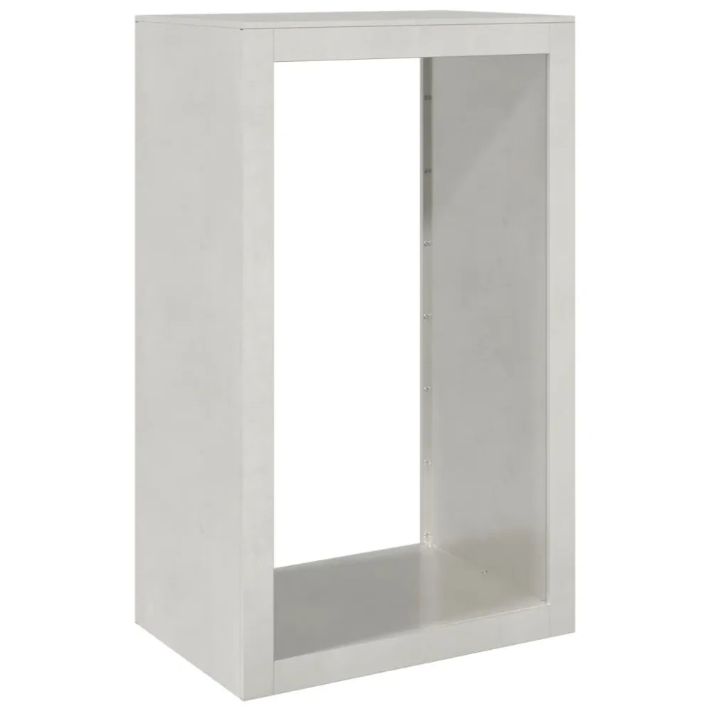 Suporte para lenha 60x40x100 cm ço inoxidável