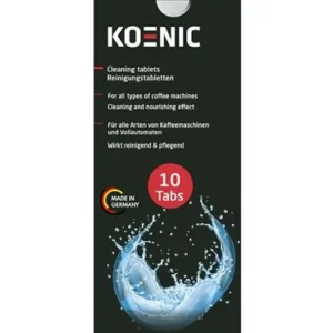 Koenic KCT-010-1 - Pastilhas de Limpeza para Máquinas de Café x10
