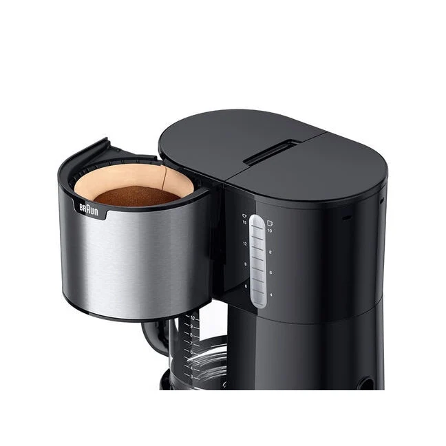 Máquina Café Filtro Braun KF 1500 BK | 10 chávenas, 1000W, OptiBrew