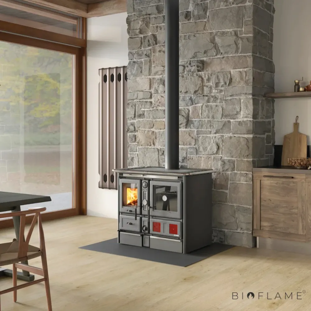 Kit de Substituição FOGÃO LENHA PARA AQUECIMENTO CENTRAL - NORDICA EXTRAFLAME TERMOROSA XXL DSA