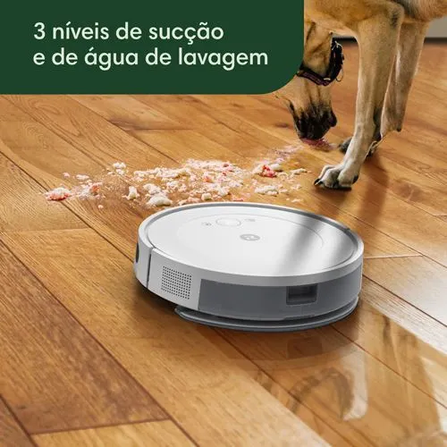 Saco para Aspirador Aspirador Robot Irobot Roomba Essential Y011240 - Branco - Outlet - Grade