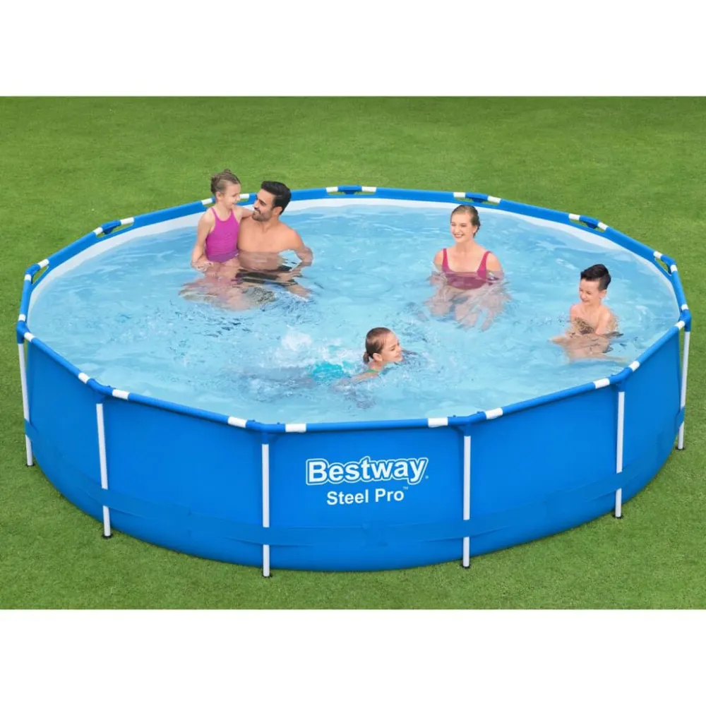 Bestway Piscina de estrutura ço comum Pro 396x84 cm