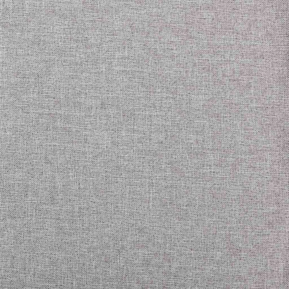 Cortinas opacas aspeto linho com ilhós 2 pcs 140x175 cm cinzento
