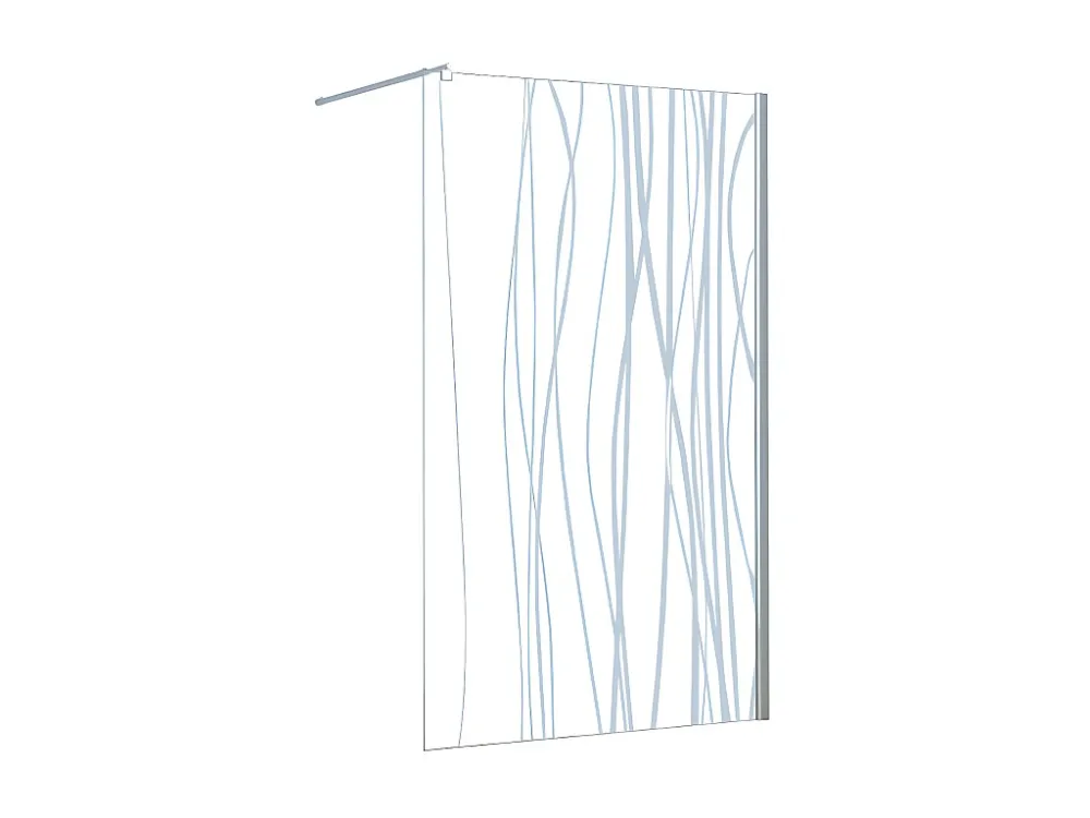 Painel duche estilo italiano DANNA com serigrafia -140x200cm