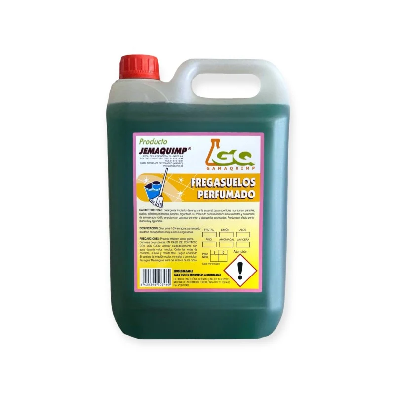 Suporte de Parede JEMAQUIMP PINO – Detergente Perfumado para Pisos com Aroma de Pinheiro