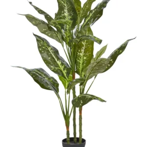 Planta artificial em vaso 110 cm DIEFFENBACHIA Altura 1.2 Metros