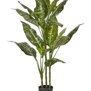 Planta artificial em vaso 110 cm DIEFFENBACHIA Altura 1.2 Metros
