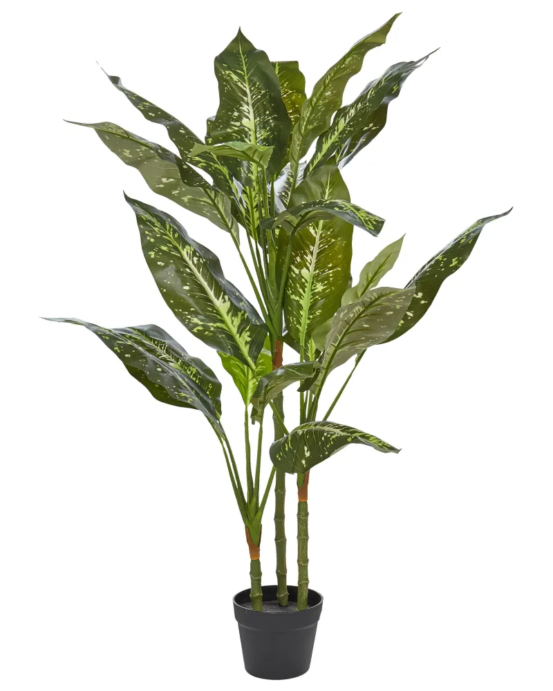 Planta artificial em vaso 110 cm DIEFFENBACHIA Altura 1.2 Metros
