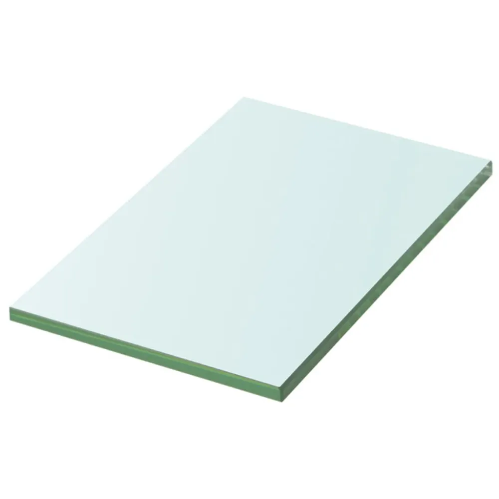 Artesanal Exclusivo Prateleira de vidro 20x12 cm transparente