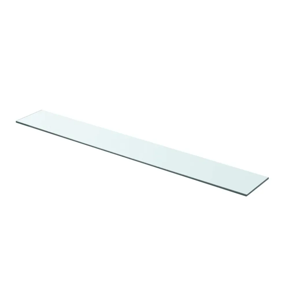 Artesanal Exclusivo Prateleira de vidro 90x12 cm transparente