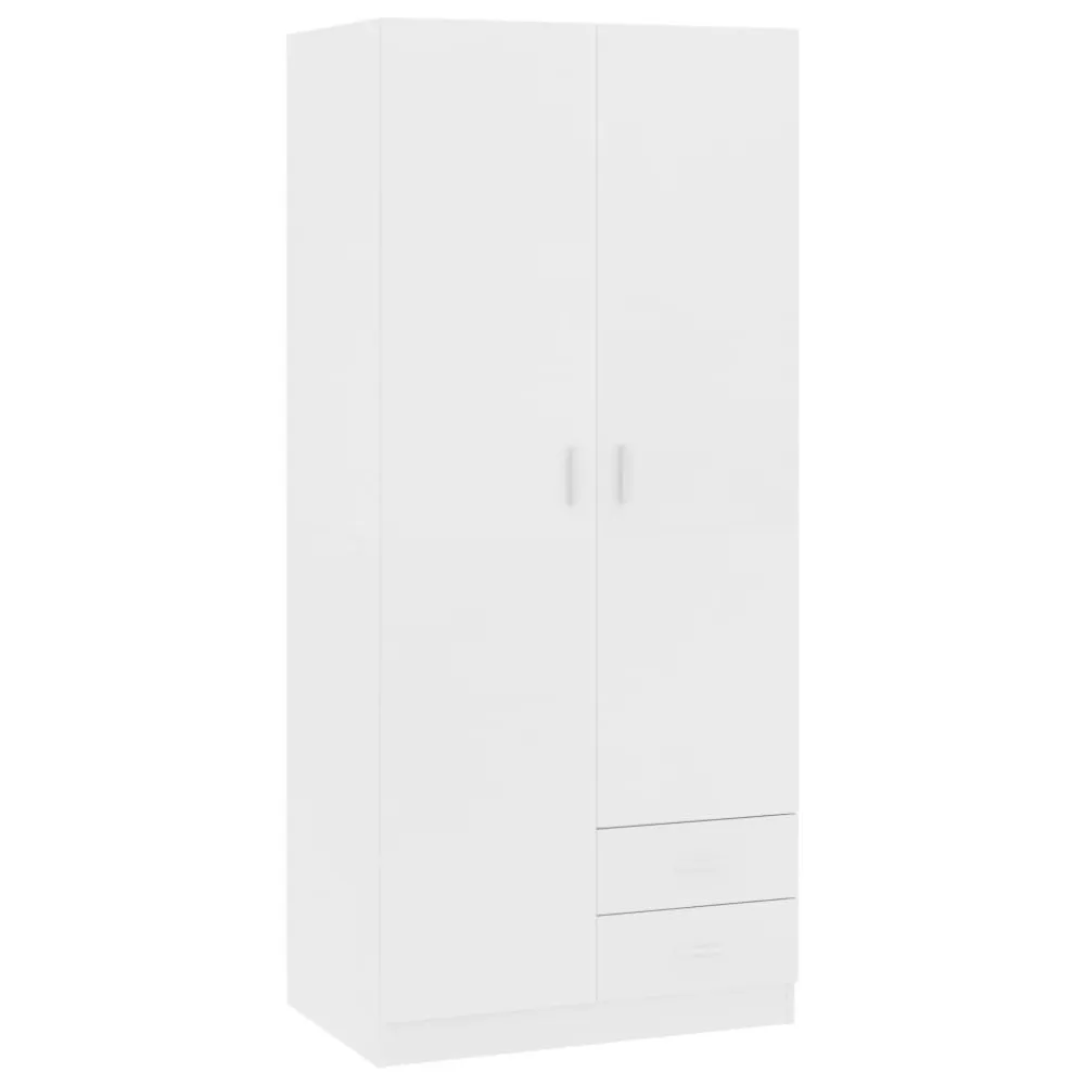 Organizador de Lavanderia Roupeiro 80x52x180 cm derivados de madeira branco