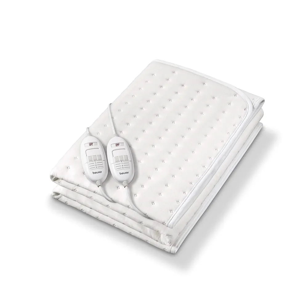 Certificado Hipoaergênico Sobre-colchão Eléctrico Casal Beurer TS26 | 150x140cm, Lavável, BSS