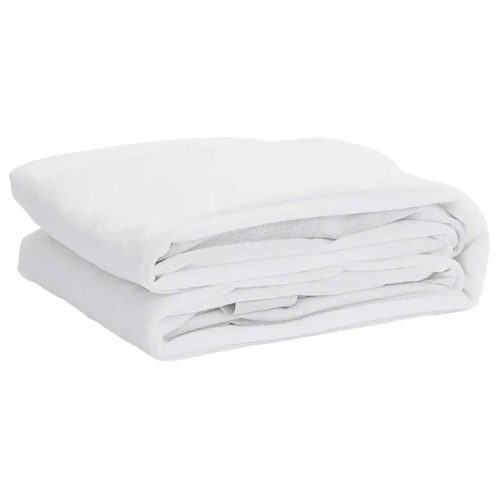 Protetor de colchão impermeável 120x220 cm branco com Alç para Transporte