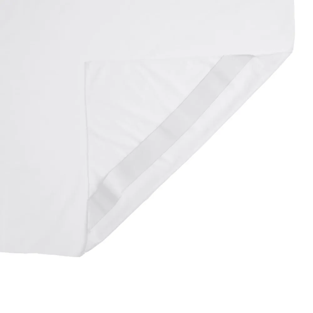 Protetor de colchão impermeável 120x220 cm branco com Alç para Transporte