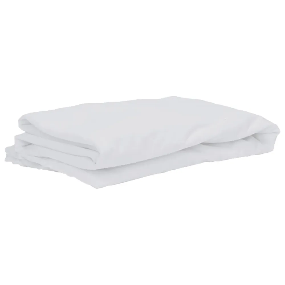 Protetor de colchão impermeável 90x220 cm branco Fácil de Colocar