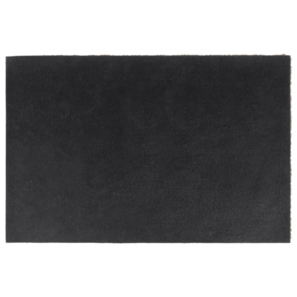 Tapete de porta 40x60 cm fibra de coco tufada integral
