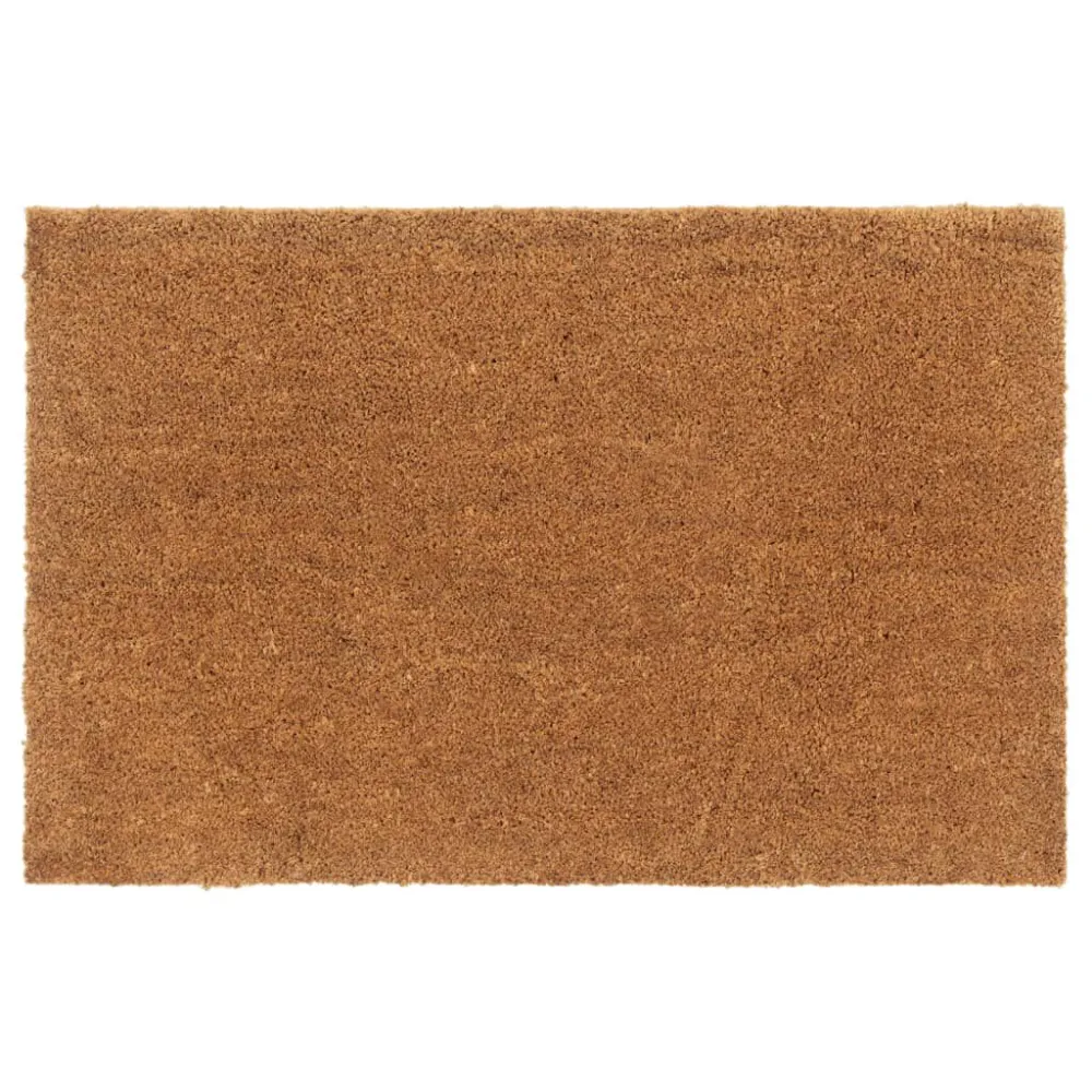 Tapete de porta 65x100 cm fibra de coco tufada puro