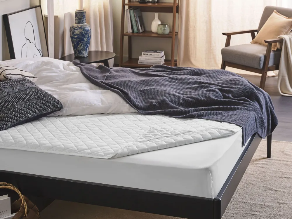 Japara Cotton King Size Mattress Protector 160 x 200 cm ALMANZOR