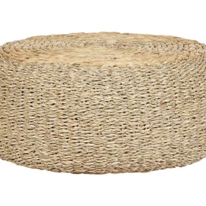 Móvel Multifuncional Pufe em jacinto de água espontâneo ⌀ 50 cm BACKAN