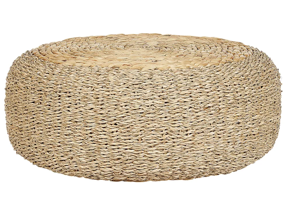 Móvel Multifuncional Pufe em jacinto de água espontâneo ⌀ 50 cm BACKAN