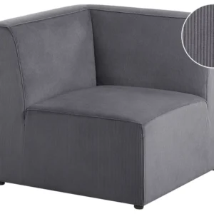 Jumbo Cord Corner Section Grey LEMVIG