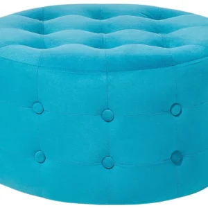 Mesa de Poker Velvet Pouffe Footstool Safira TAMPA