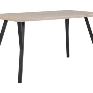 Dining Table 140 x 80 cm Light Wood Ébano BRAVO