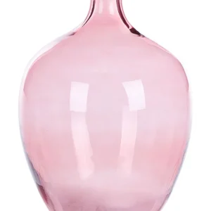 Jarro decorativo ROTI elaborado à mão Vidro Rosa