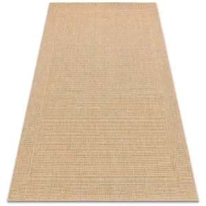 Tapete TIMO 5979 SIZAL ar livre quadro bege obscuro 240x330 cm